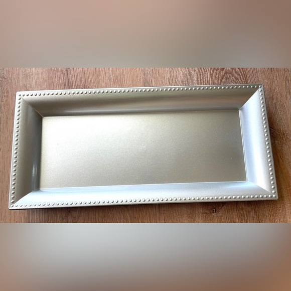 💗 SILVER CHARGER PLATE 💗 - Picture 3 of 3